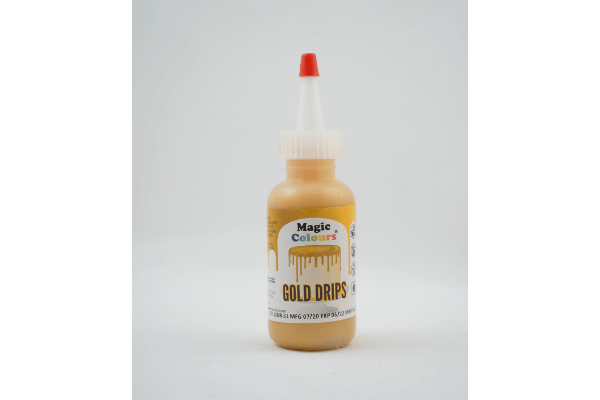 Gold Drips For Cake - Shop Magic Colours Golden Drips