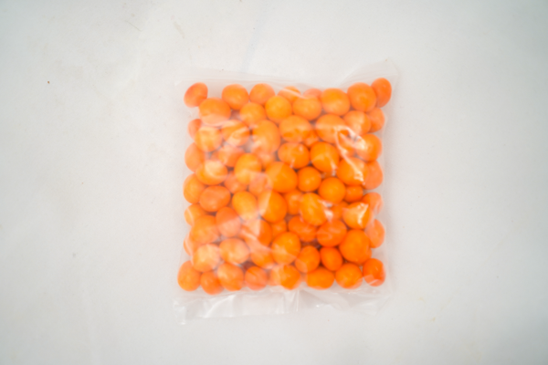 Orange Beans for Cake Decoration