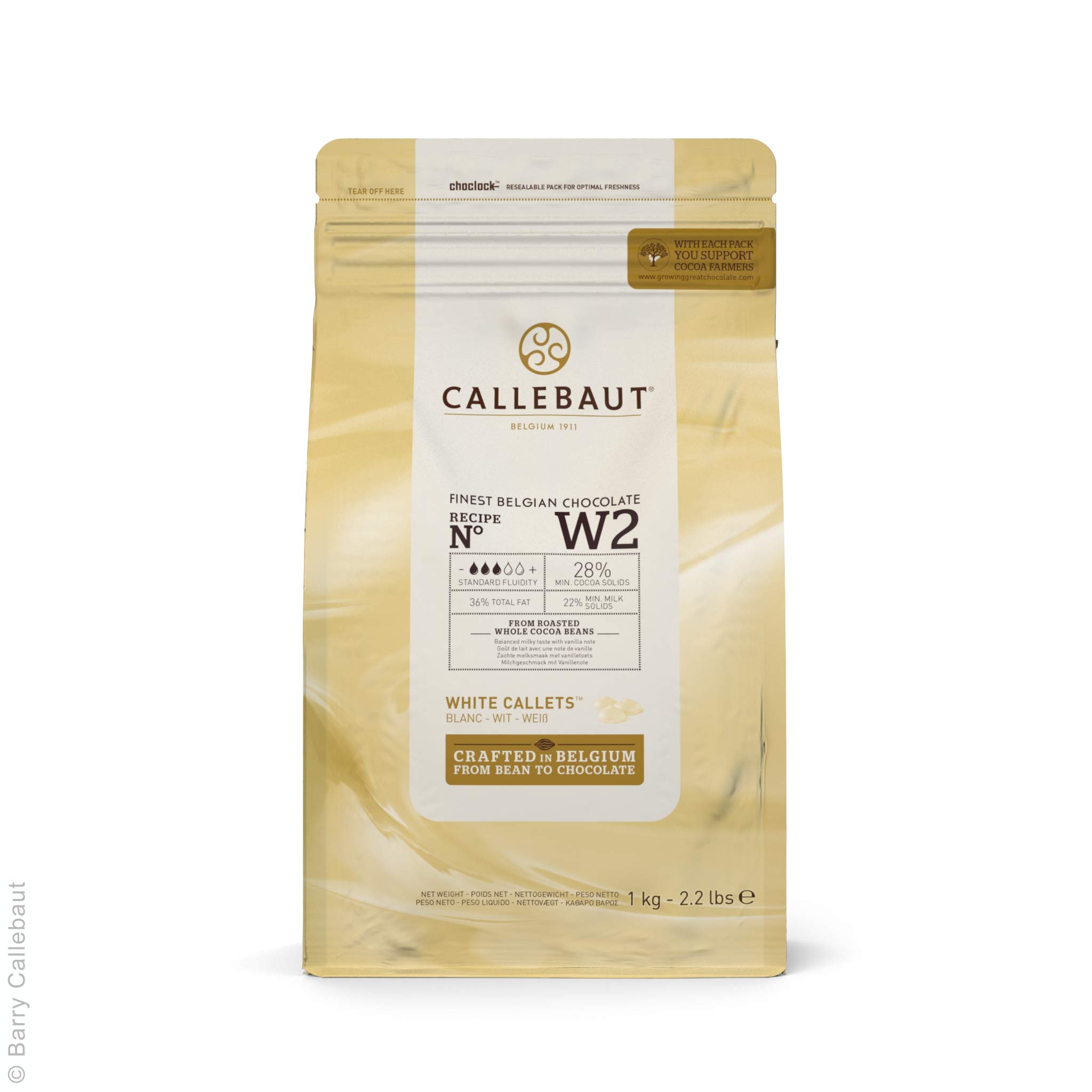 Callebaut W2 | White Chocolate Callets