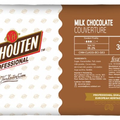 Van Houten Milk Couverture 35.6% Milk Chocolate Online