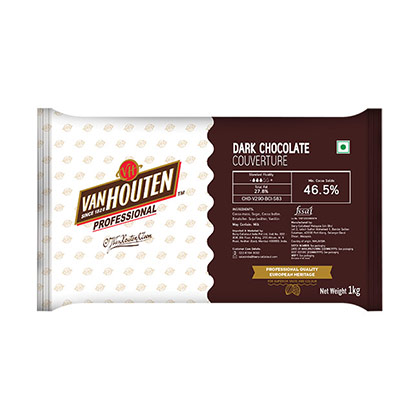 Van Houten Dark Couverture 46.5% Dark Chocolate