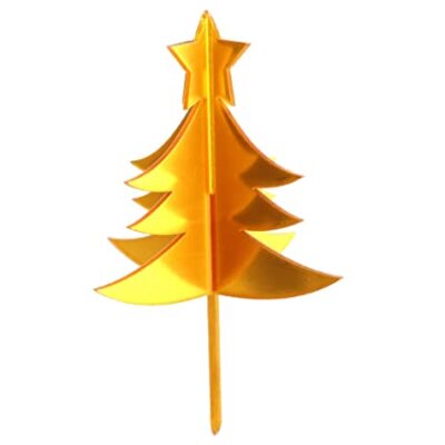 Christmas Tree Toppers- cake toppers- All About Baking