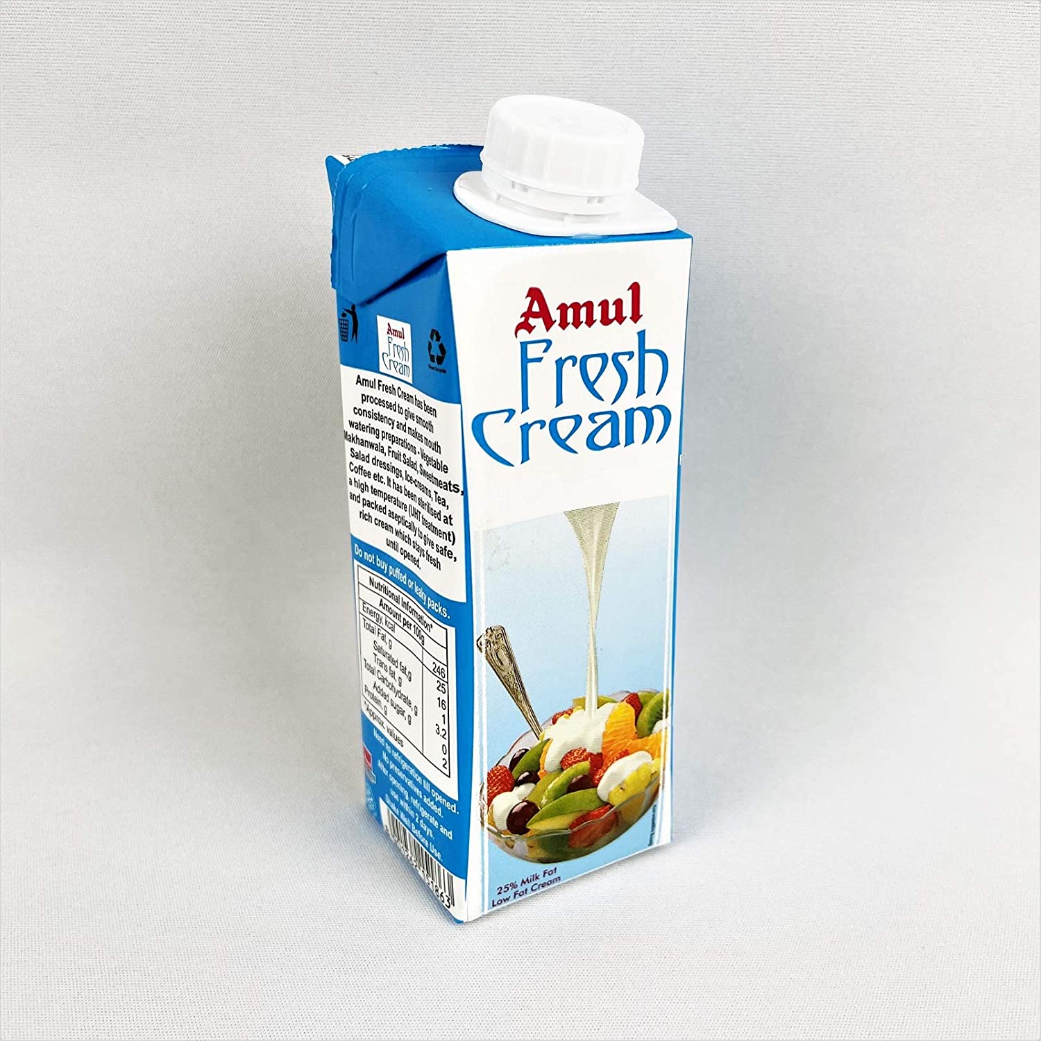 Amul Fresh Cream, 250ml - All About Baking