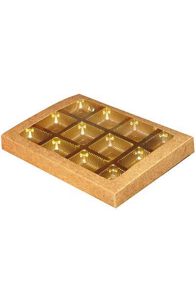 12 Cavity Chocolate Box - All About Baking