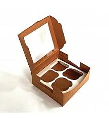 Shop 4 Cavity Cupcake Box Online - All About Baking