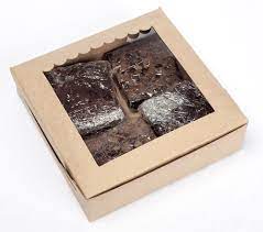 Buy 4 Piece Brownie Box Online - All About Baking