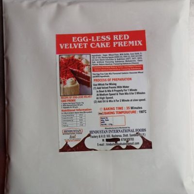 Pillsbury eggless cake - Red velvet cake premix - All About Baking