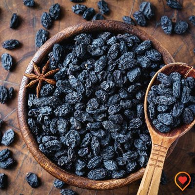 Black Raisins, Black Kismis - All About Baking - Baking ingredients