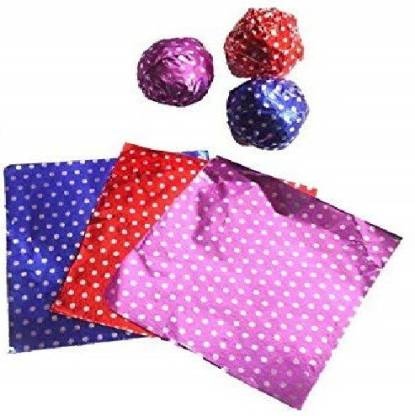 Chocolate Foil Wrappers - Cut Foil Printed - All About Baking