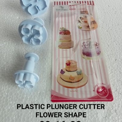 Flower Plunger Cutter and Fondant Cutter - All About Baking