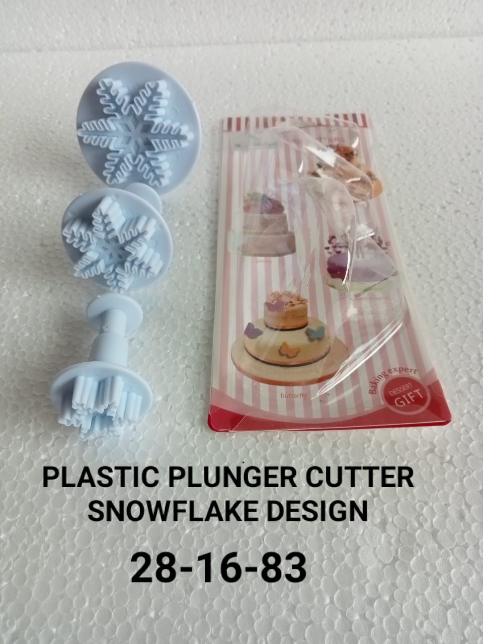 Snowflake Cutter, Snowflake Plunger Cutter Set - All About Baking